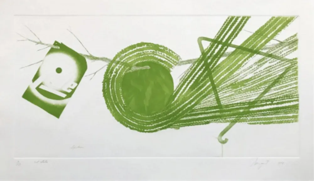 Etching And Aquatint Rosenquist - SPOKES