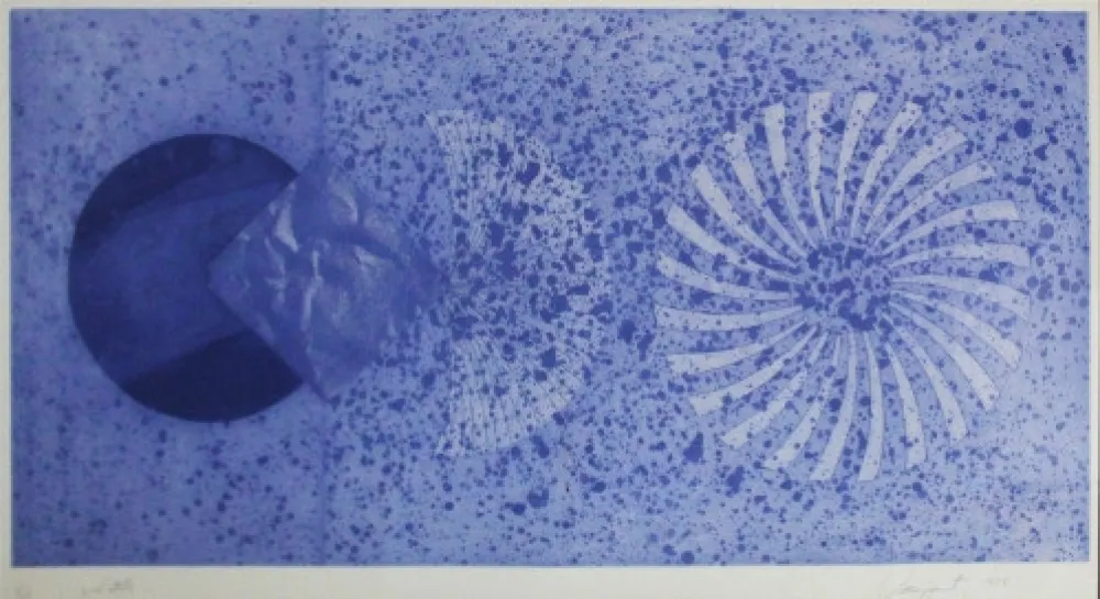 Etching And Aquatint Rosenquist - The Book Disappears for the Fast Student 2nd State