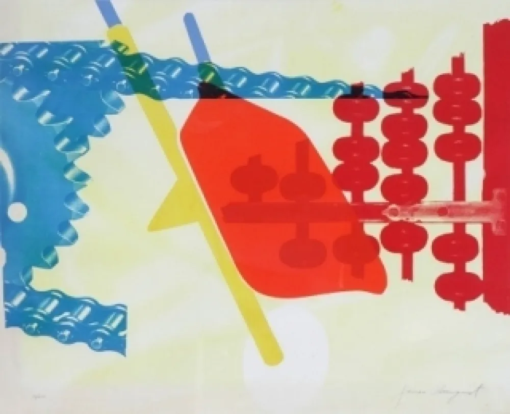 Screenprint Rosenquist - Whipped butter for Eugen Ruchin