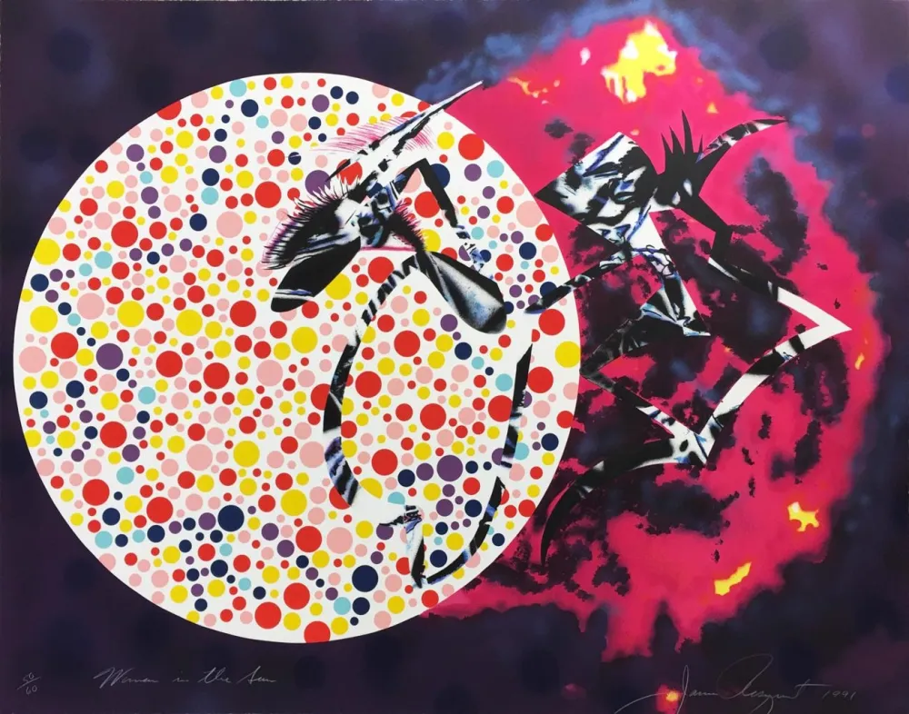 Lithograph Rosenquist - Woman in the Sun