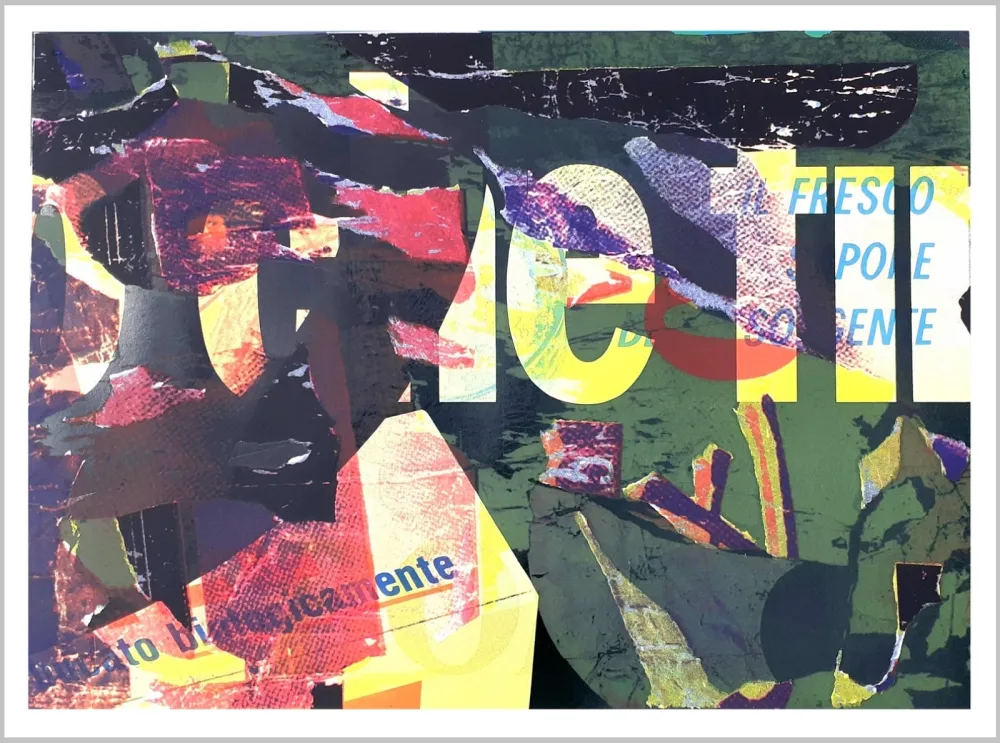 Screenprint Rotella - Artypo