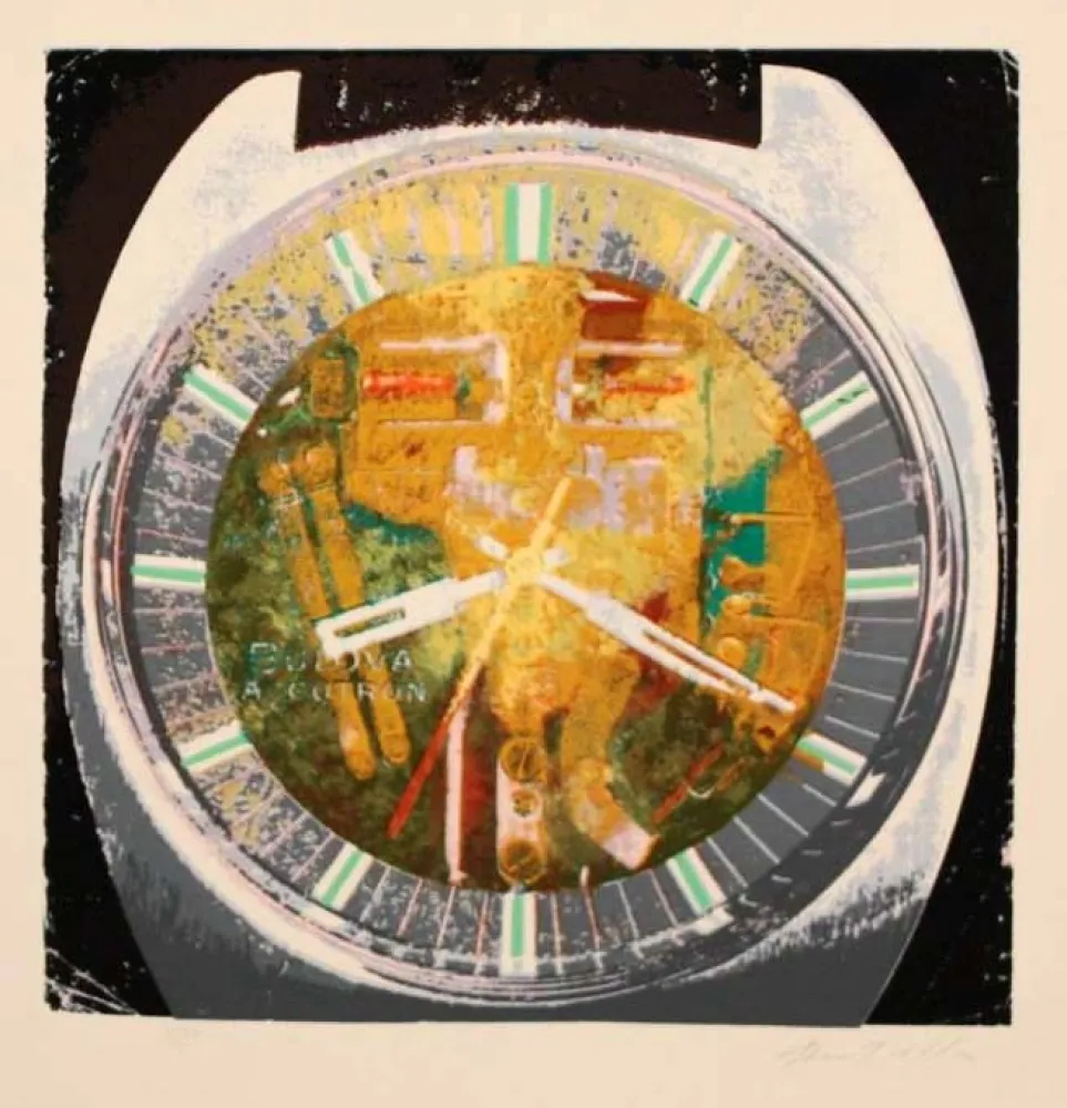 Screenprint Rotella - BULOVA