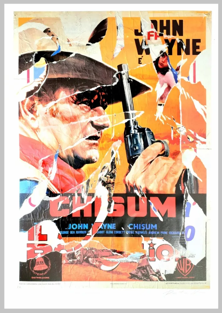 Screenprint Rotella - Chisum