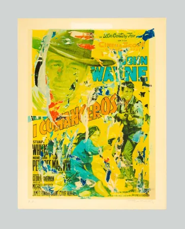 Screenprint Rotella - Comanceros