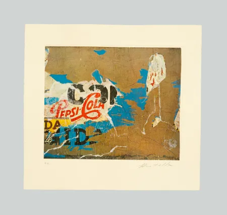 Screenprint Rotella - Composizione (1)