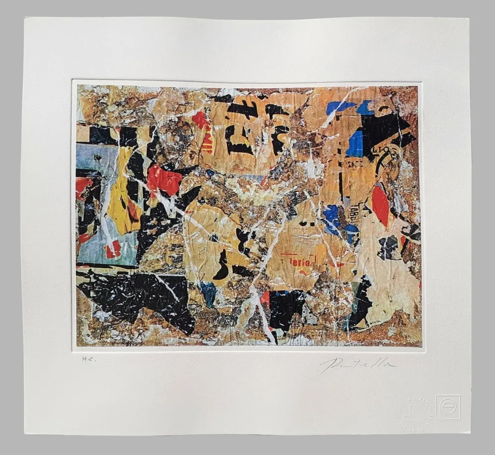 Screenprint Rotella - Composizione (2)