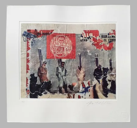 Screenprint Rotella - Composizione (3)