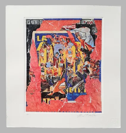 Screenprint Rotella - Composizione (7)