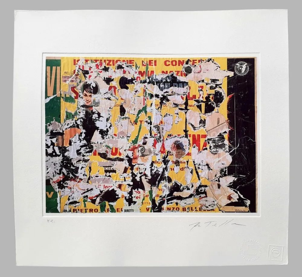 Screenprint Rotella - Composizione (8)