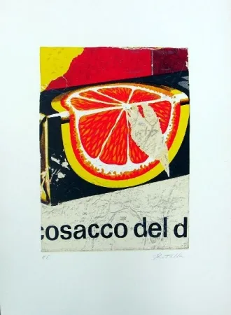 Lithograph Rotella - Cosacco del Don