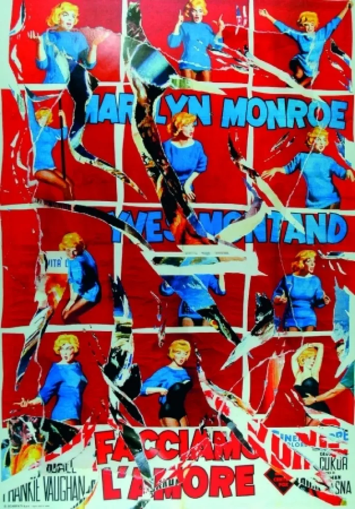 Screenprint Rotella - Facciamo l'amore