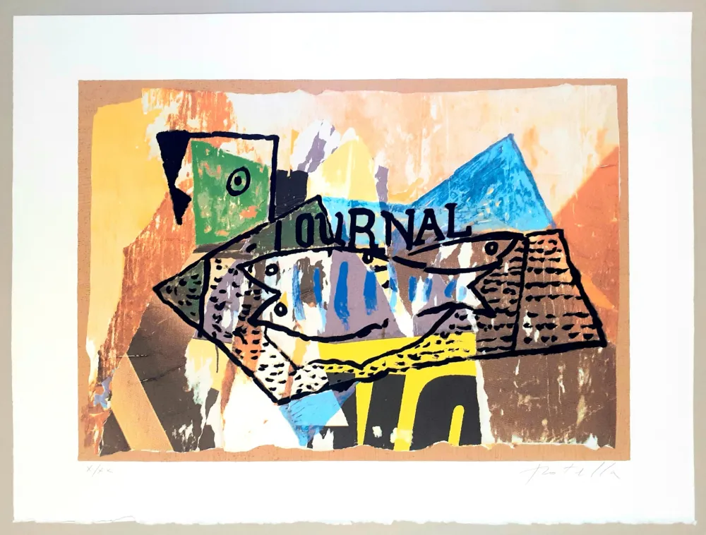 Screenprint Rotella - Journal