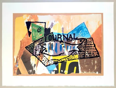 Screenprint Rotella - Journal