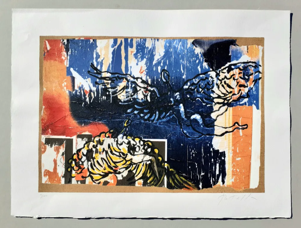 Screenprint Rotella - L'angelo cattivo