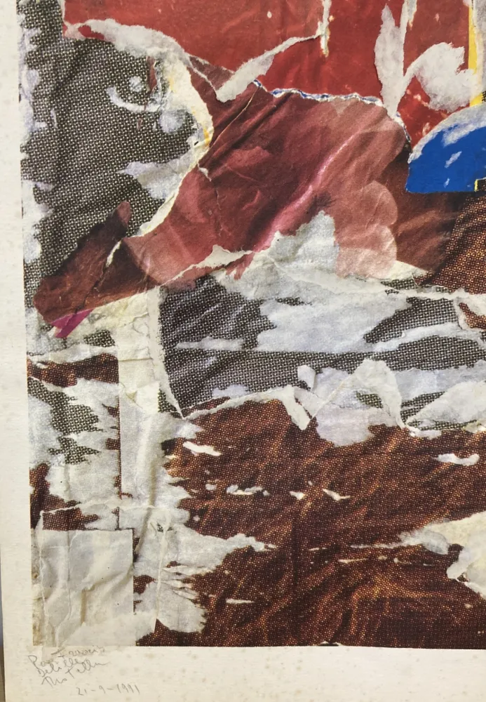 Screenprint Rotella - Liberté, 1971