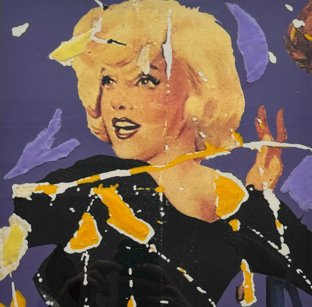 Screenprint Rotella - Marilyn, I Volti V 