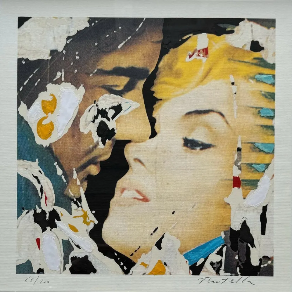 Screenprint Rotella - Marilyn, I Volti VIII