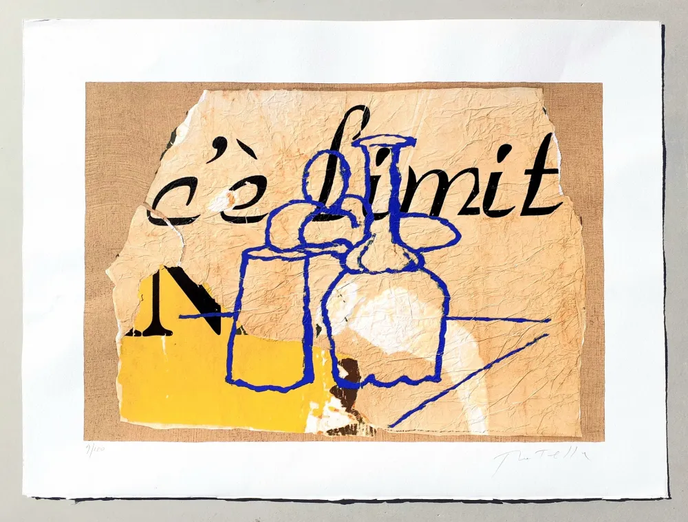 Screenprint Rotella - Morandiana