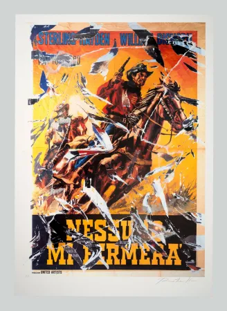 Screenprint Rotella - Nessuno mi fermerà