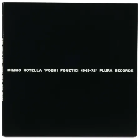 No Technical Rotella - Poemi fonetici