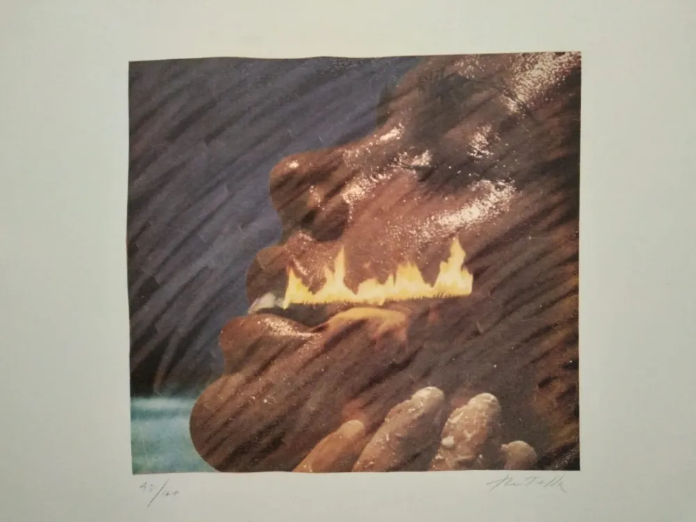 Screenprint Rotella - UNTITLED