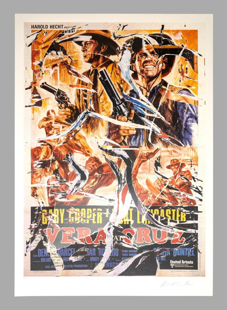 Screenprint Rotella - Vera Cruz