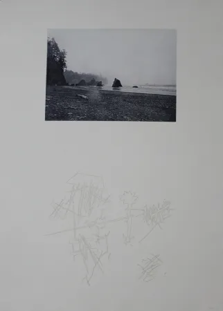 Screenprint Roth - Strand / Beach