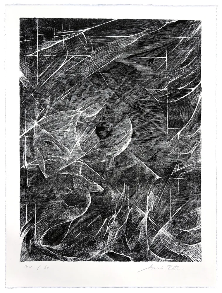 Lithograph Rôti - Soleil d'hiver