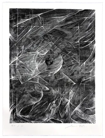 Lithograph Rôti - Soleil d'hiver