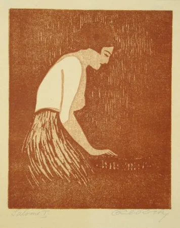 Linocut Rotky - Salome 
