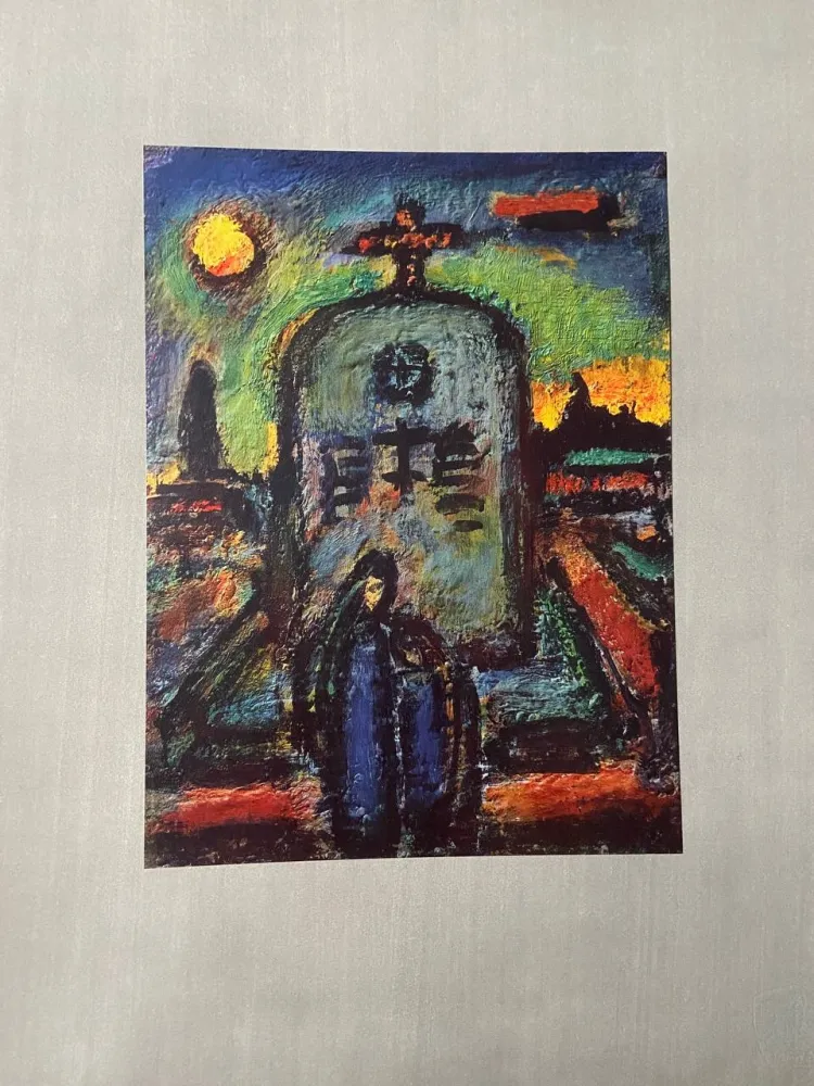 Rotogravure Rouault - De Profundis