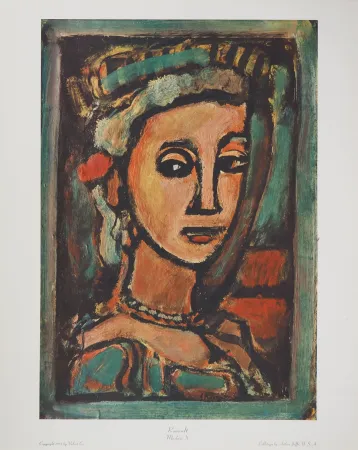 No Technical Rouault - Femme au collier de perles