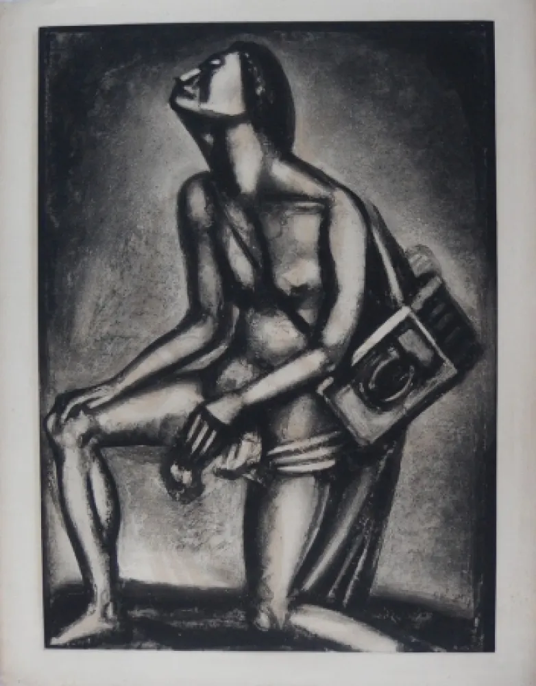 Etching And Aquatint Rouault - Life is full of tears