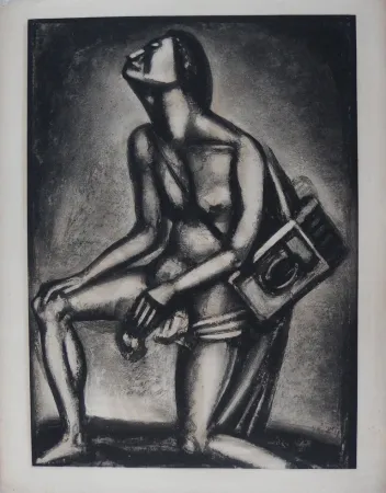 Etching And Aquatint Rouault - Life is full of tears