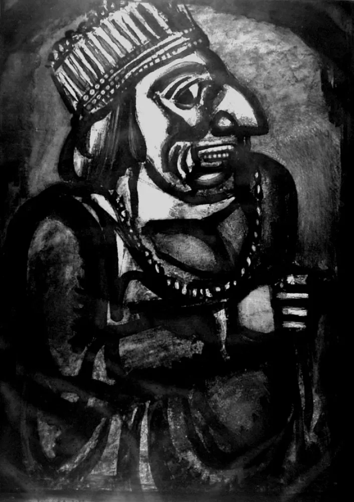 Etching And Aquatint Rouault - Nous croyant rois