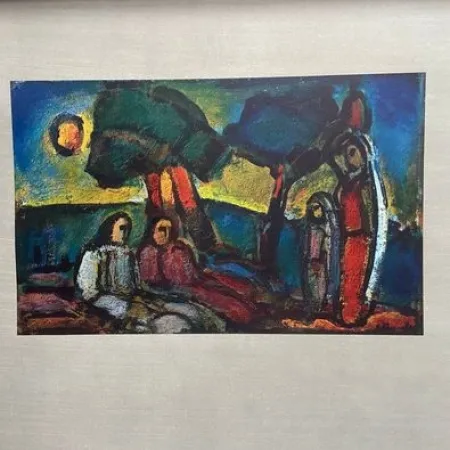 Rotogravure Rouault - Puits de Jacob