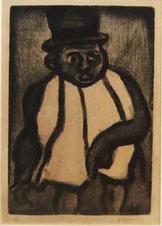 Etching And Aquatint Rouault - Ubu XII