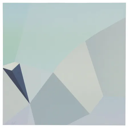 Lithograph Roussopolos - Sans titre 