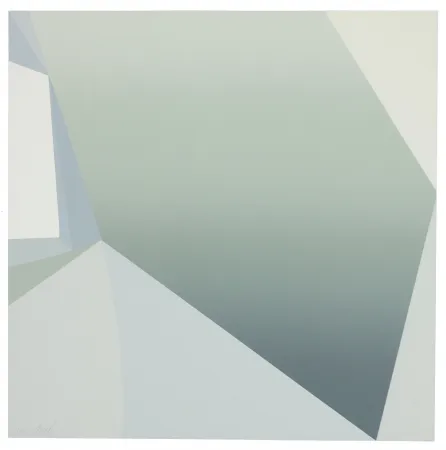 Lithograph Roussopolos - Sans titre 