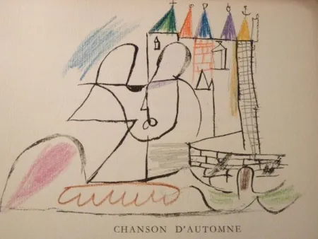 Illustrated Book Roux - Par Robert Ganzo. Avec vingt-trois lithographies rehaussées de couleurs de Gaston-Louis Roux.