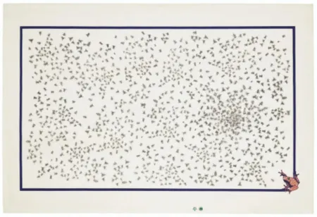 Lithograph Ruscha - Flies and Frog
