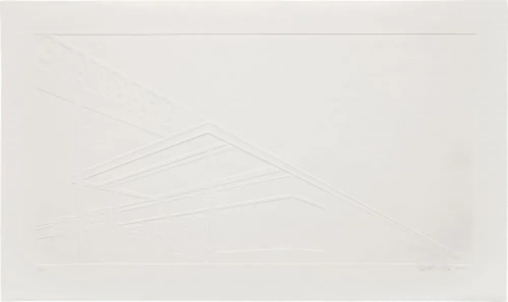 Relief Ruscha - Ghost Station