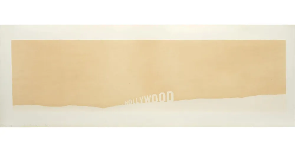 Screenprint Ruscha - Hollywood Fruit-Metrecal
