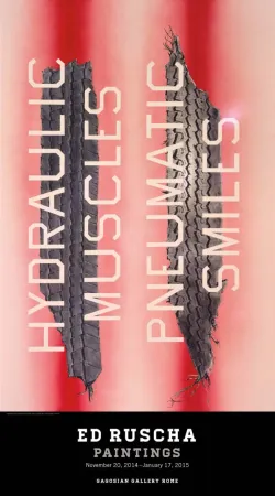 Poster Ruscha - Hydraulic Muscles Pneumatic Smiles