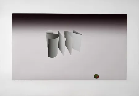 Lithograph Ruscha - Sin 