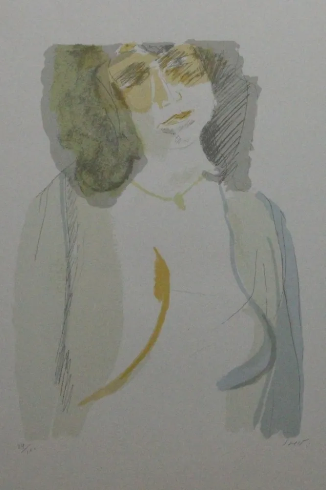 Lithograph Saetti - SENZA TITOLO