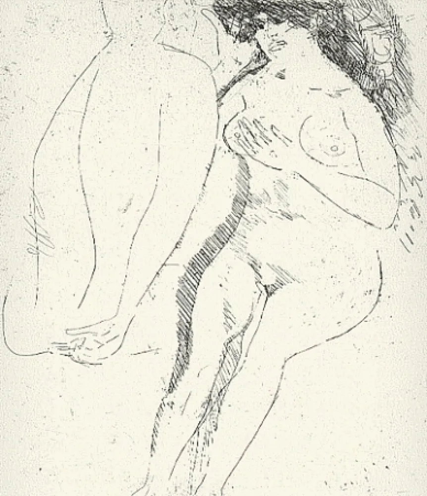 Etching Saetti - Senza titolo