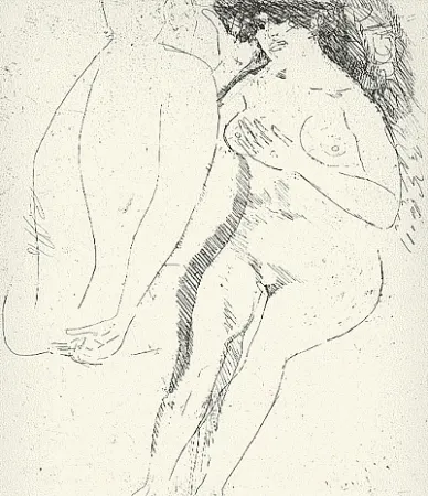 Etching Saetti - Senza titolo