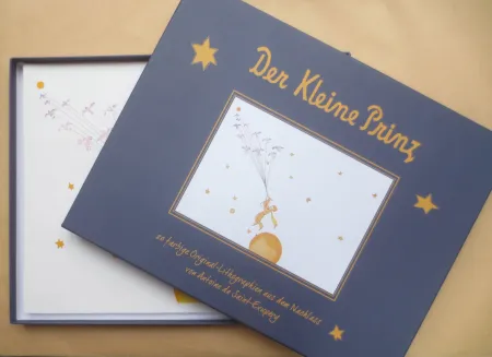 Lithograph Saint-Exupéry - Port-folio le Petit Prince