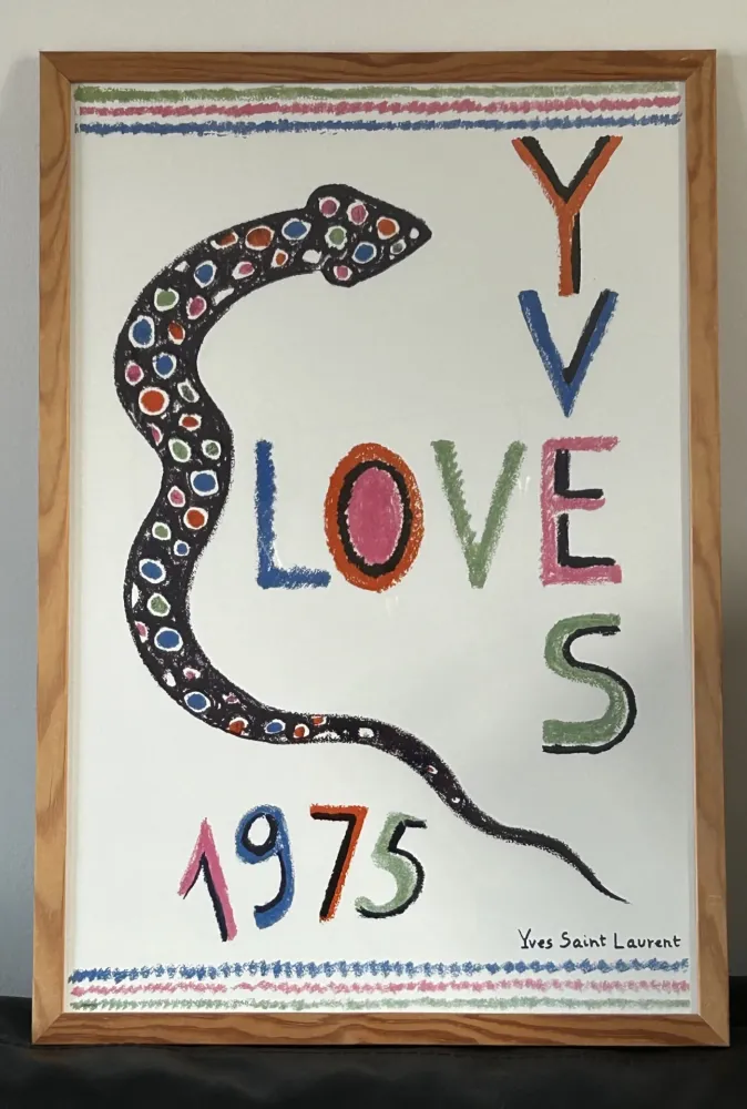 No Technical Saint Laurent - LOVE 1975